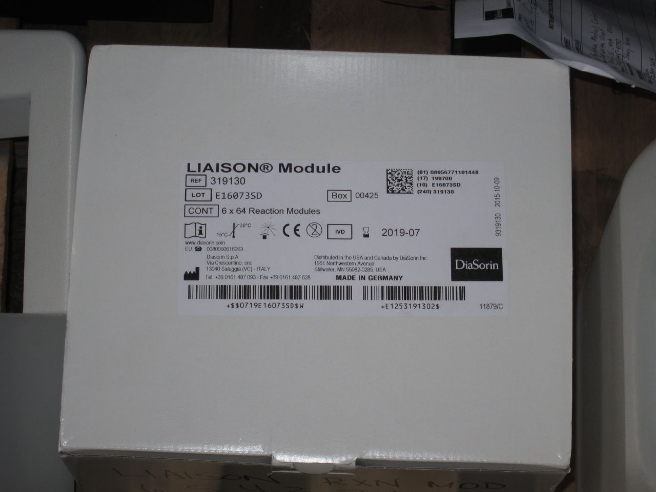 diasorin liaison analyzer w/ accessories auction